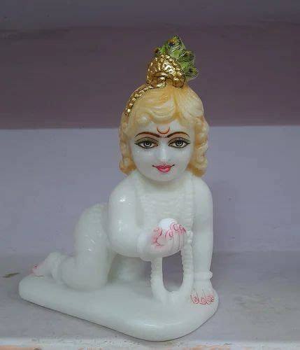 Marble Ladoo Gopal Statue At Rs In Jaipur Id