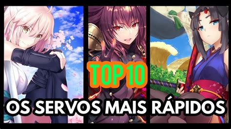 Top Os Esp Ritos Heroicos Mas R Pidos Do Nasuverso Fate Go