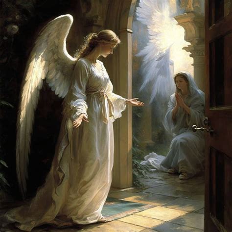 At That Time The Angel Gabriel Was Sent By God To By Fernandadesa On Deviantart