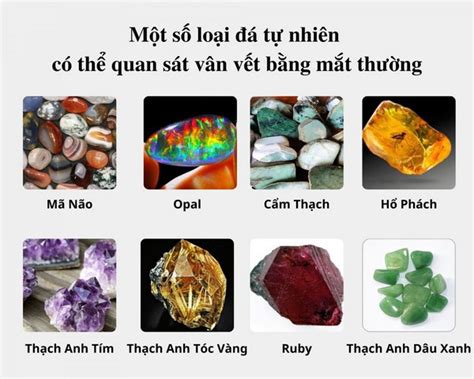 Top 17 các loại đá quý đá quý tự nhiên phổ biến nhất tại Việt Nam và