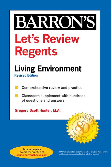 Living Environment Regents Prep Course June Christiana