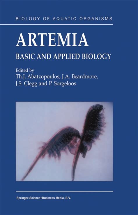 Artemia Basic And Applied Biology Nhbs Academic Professional Books