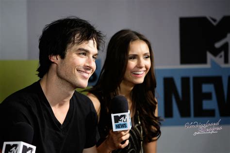 Comic Con Ian Somerhalder And Nina Dobrev Photo 14123296 Fanpop