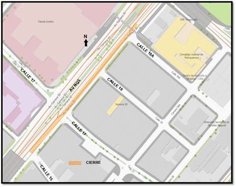 Cierre de un carril en la Av NQS afectará la movilidad en Bogotá