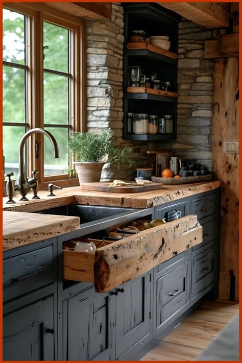 Transform Your Kitchen With A Stunning Makeover In Rustic