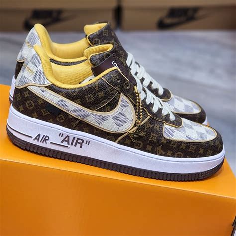 Nike Air Force 1 LowLouis Vuitton Monogram Brown Damier Azur