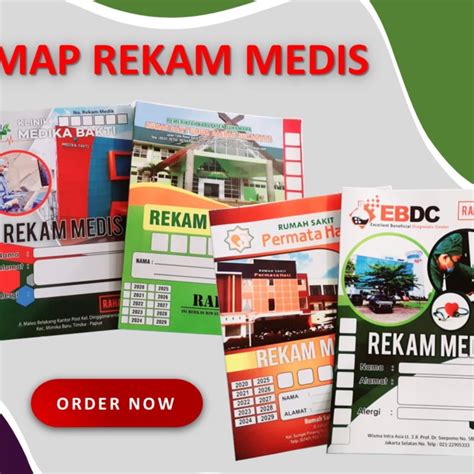 Jual Cetak Map Rekam Medik Custom Map Acco Shopee Indonesia