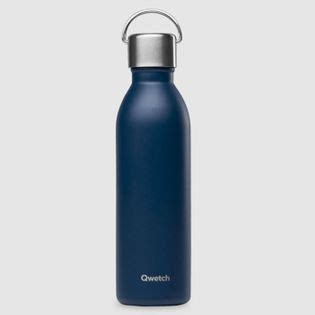 Active Bouteille Isotherme Double Paroi En Inox Avec Poign E Qwetch