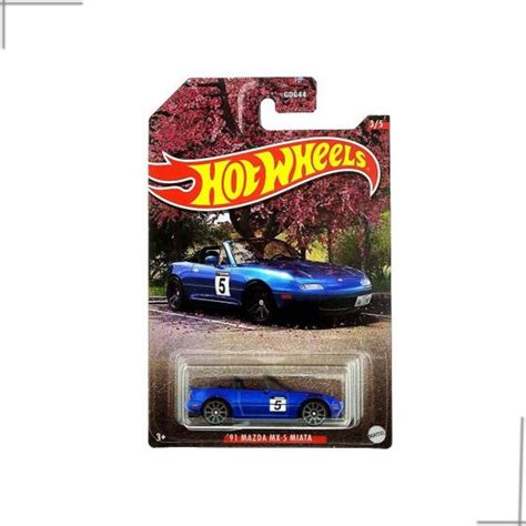 Carrinho Hot Wheels 91 Mazda MX 5 Miata Mattel Carrinho De Brinquedo Magazine Luiza