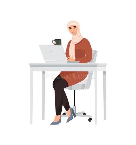 Hijab Sits Stock Illustrations 109 Hijab Sits Stock Illustrations