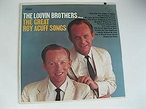 Amazon The Louvin Brothers The Great Roy Acuff Songs Lp Vinyl