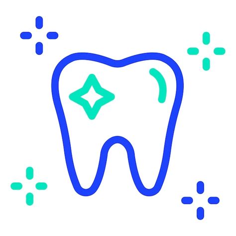 Premium Vector Clean Tooth Vector Icon Design Illustration