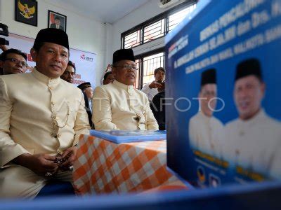 PENDAFTARAN BALON WALIKOTA PARPOL ANTARA Foto