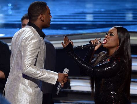 Fantasia Performs in Tight Sequin Catsuit During "American Idol" Finale