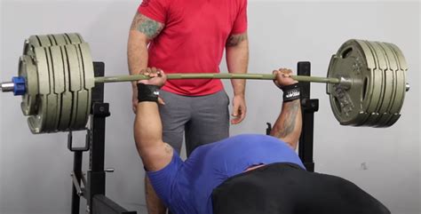 Powerlifter Julius Maddox Trains For Record 800 Pound Bench Press