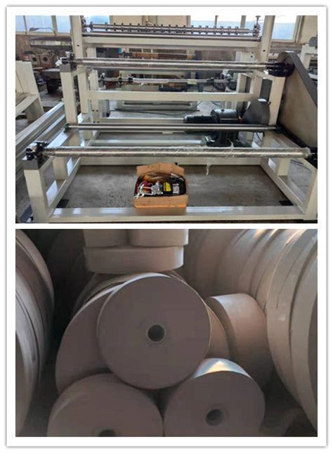 A Jumbo Kraft Paper Roll Cutter Slitter Rewinder Machine Rem Pneumatik