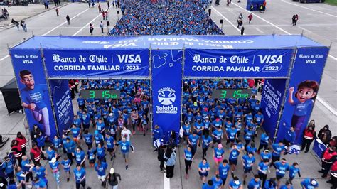 Nuestro Banco Banco De Chile Con Masiva Convocatoria Se Realizó La Gran Corrida Familiar