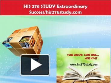 Ppt His Study Extraordinary Success His Study Powerpoint