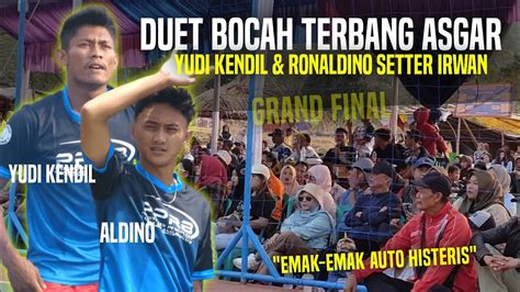 MELAYANG DUA BOCAH TERBANG GARUT Yudi Kendil Ft Aldino Di Manja Setter