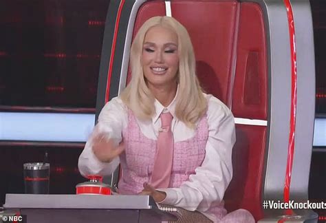 The Voice Gwen Stefani And Niall Horan Press Steal Buttons Nearly