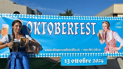 Oktoberfest al Bioparco di Sicilia una giornata tra würstel pretzel e