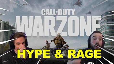 Call Of Duty Warzone Hype And Rage Moments Gameplay Compilation Youtube