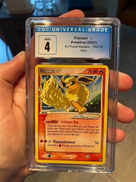 The Pok Mon Company Graded Card Flareon Gold Star Catawiki