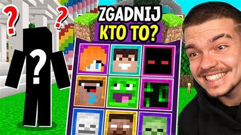 Zgadnij Kto To Z Wojanem W Minecraft Youtube