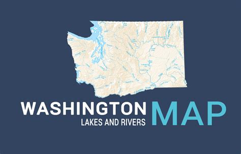 Map Washington State Rivers - London Top Attractions Map