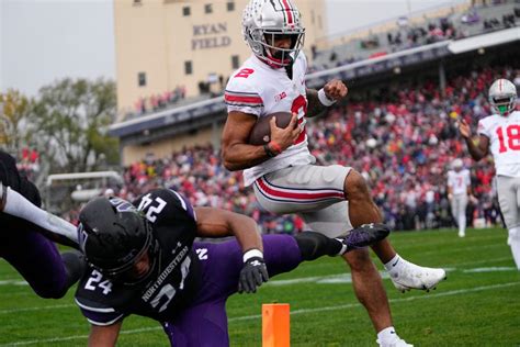 Ohio State football breaks FBS record, scores 20+ points in 70 straight ...