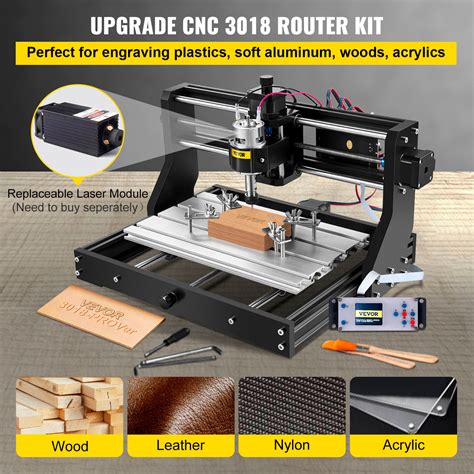 Cnc 3018 Pro Cnc 3018 Cnc Machine Laser Engraver For Wood Leather