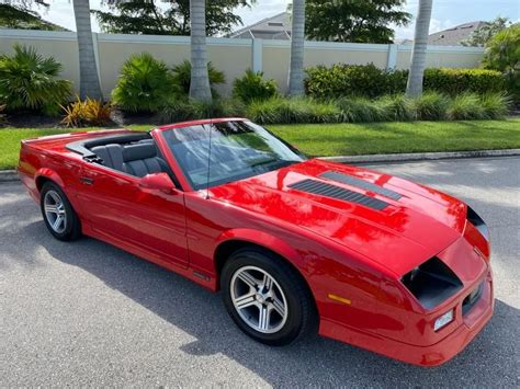 1988 Chevrolet Camaro Iroc Z Premier Auction