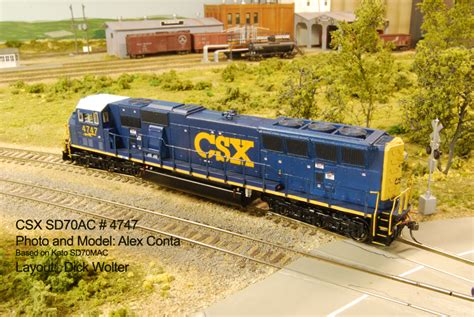 SD70MAC CSX #4747