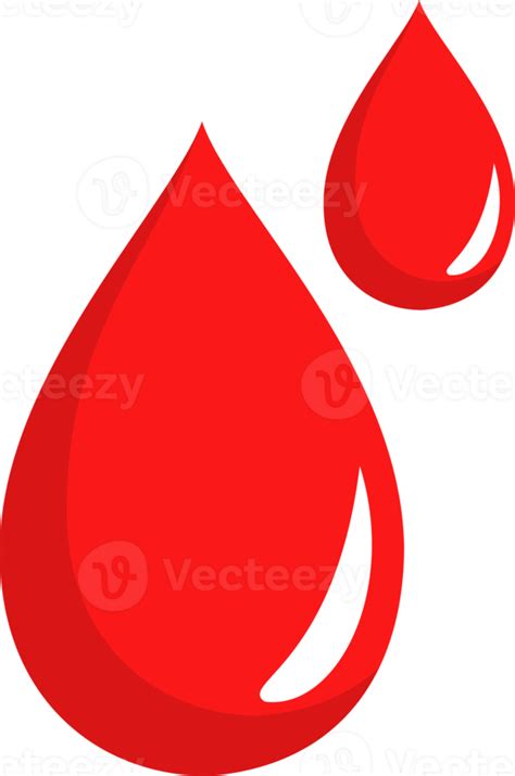 Icono De Gota De Sangre Roja Png