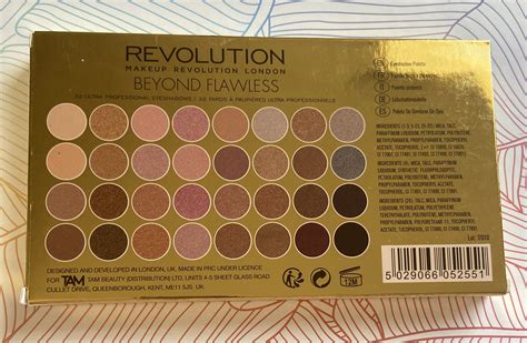 Makeup Revolution 32 Eyeshadow Palette Beyond Flawless 16g 26 For Sale