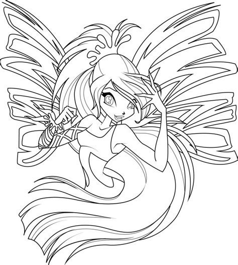 Desene De Colorat Cu Winx Sirenix Desene De Colorat Ideas In