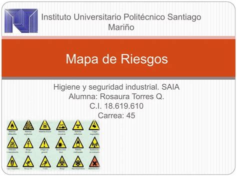 Mapa De Riesgos PPT Descarga Gratuita