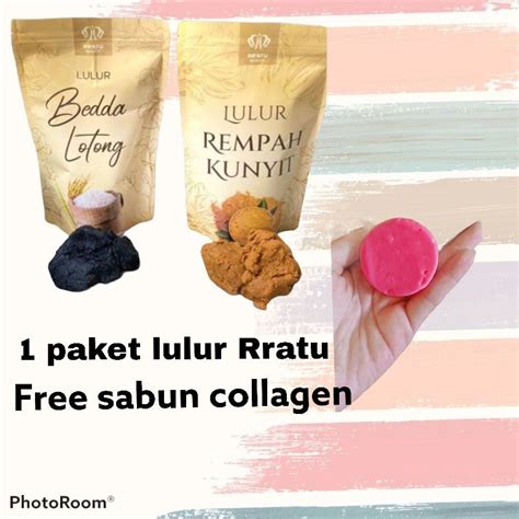 Jual Bonus Sabun Collagen Lulur Rempah Bedda Lotong Isi Gr