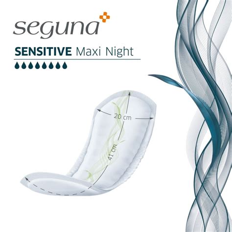 Seguna Sensitive Maxi Night Pack De Sachets Protection Urinaire Femme