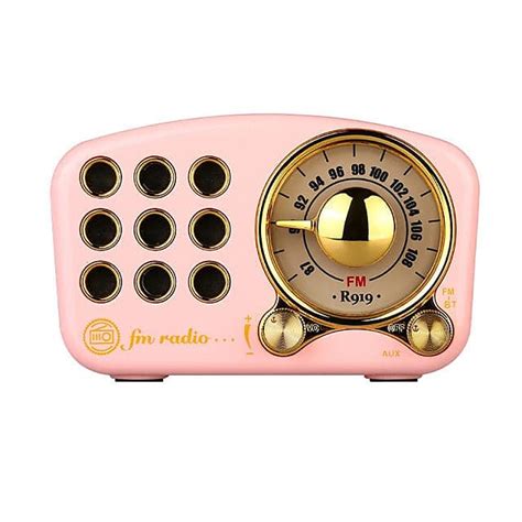 Vintage Radio - Pink | Reverb