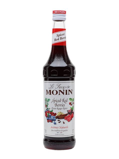 Monin Spiced Red Berries Syrup The Whisky Exchange