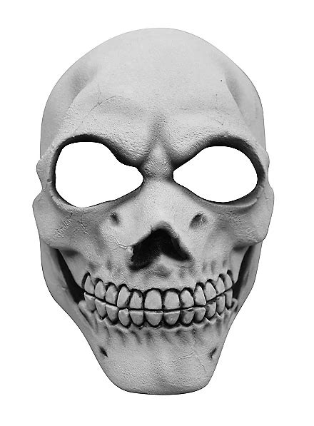 Grinning Skull Half Mask Maskworld