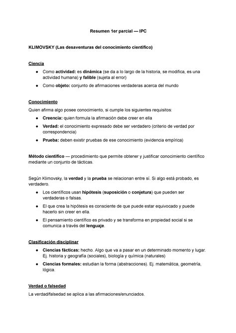 Resumen Er Parcial Ipc C Tedra Dufour Resumen Er Parcial Ipc