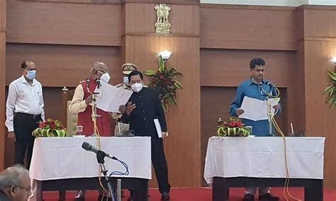 Manik Saha Sworn In As New Tripura Cm