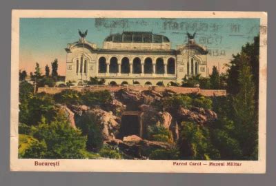 Cpib Carte Postala Bucuresti Parcul Carol Muzeul Militar