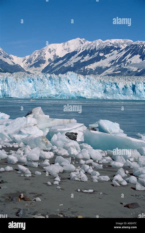 Alaska. Hubbard Glacier Stock Photo - Alamy