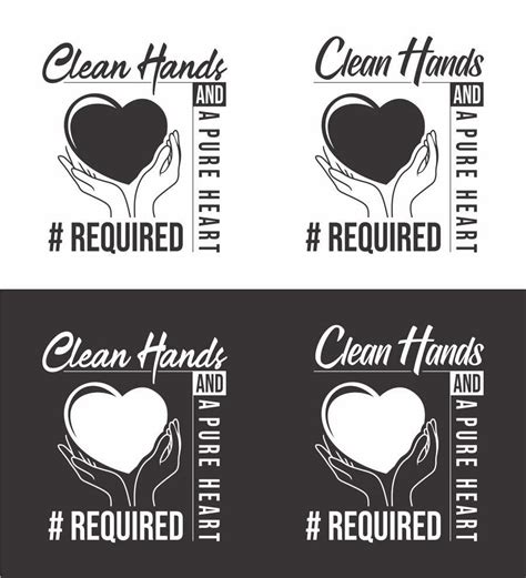 Clean Hands Pure Heart Freelancer