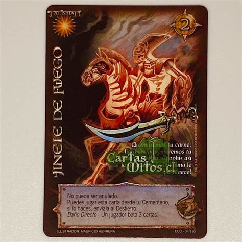 Jinetes De Fuego Myl Compendium Eco Cartas Mitos