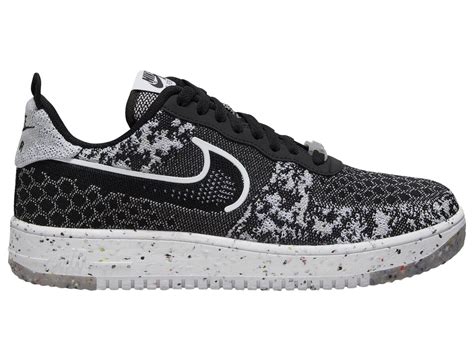 Nuevas Nike Air Force Crater Flyknit Black White A La Vista