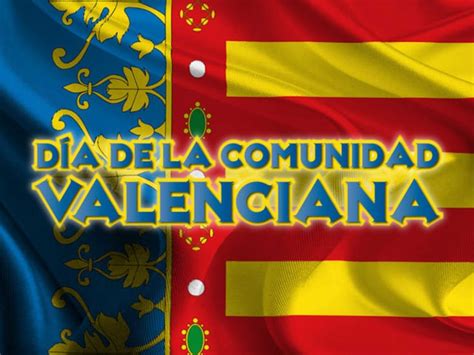 Actos de celebración del día de la Comunidad Valenciana en varias